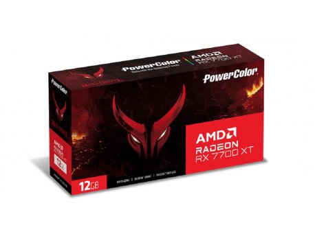 POWER COLOR Red Devil Radeon RX7700XT (RX7700XT 12GB-E/OC) grafička kartica 12GB GDDR6 192bit
