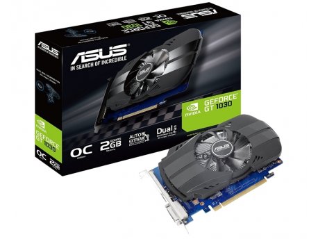 ASUS NVidia GeForce GT 1030 2GB 64bit PH-GT1030-O2G cena