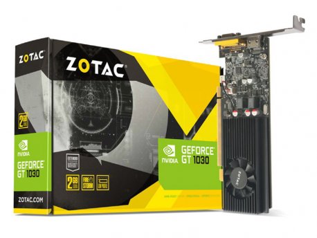 ZOTAC NVidia GeForce GT1030, 2GB, 64-bit, ZT-P10300A-10L cena