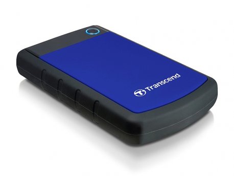 TRANSCEND External HDD 2 TB, H3B, USB3.0, 2.5  , Anti-shock system, Backup software, 284 gr, Black/Blue cena