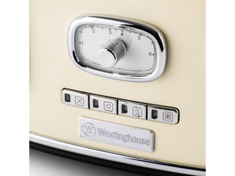Westinghouse Retro toster 4 parceta, beli, WKTTB809WH