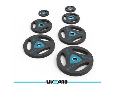 LivePro Premium Olimpijski Urethan tegovi sa hvatom 10kg - LP8020 cena