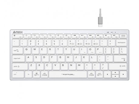 A4 TECH FBX51C FSTYLER Bluetooth & 2.4G Scissor Switch Compact USB tastatura US bela