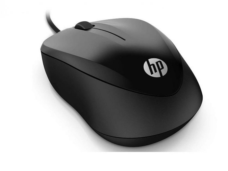 HP 1000 Wired Mouse Black (4QM14AA) cena