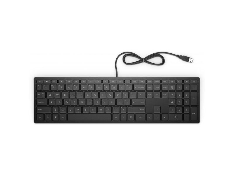 HP Pavilion Wired Keyboard 300 (4CE96AA) cena