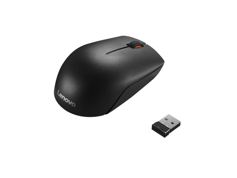 LENOVO 300 Wireless Compact Mouse (Black) (GX30K79401) cena