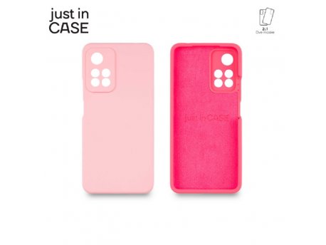 JUST IN CASE 2u1 Extra case MIX PLUS paket PINK za Redmi Note 11 Pro + 5G