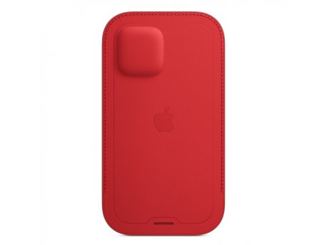 APPLE IPhone 12 mini Leather Sleeve with MagSafe Produkt Red (mhmr3zm/a) cena