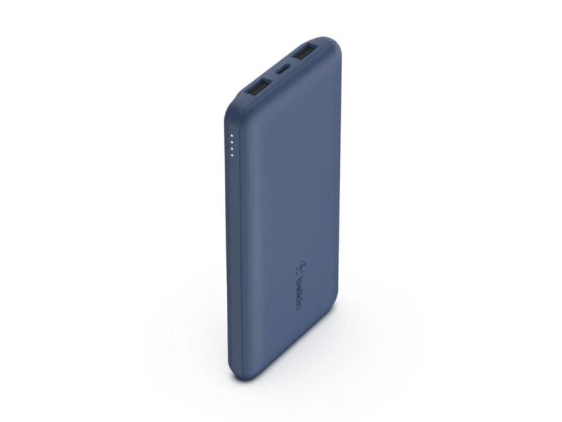 BELKIN BOOST CHARGE (10000 mAH) Power Bank with USB-C 15W - Dual USB-A - 15cm USB-A to C Cable - Blue cena