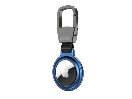 NEXT ONE Magnetic Aluminium Key Carabiner for AirTag Blue ...
