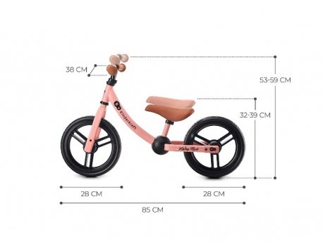 KINDERKRAFT Bicikli guralica 2WAY next 2022 rose pink (KR2WAY22PNK0000)