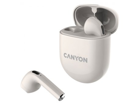 CANYON TWS-6, Bluetooth headset with microphone, BT V5.3 (CNS-TWS6BE)