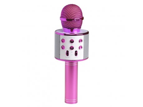 DENVER KMS-20 Roze Bluetooth Mikrofon za karaoke