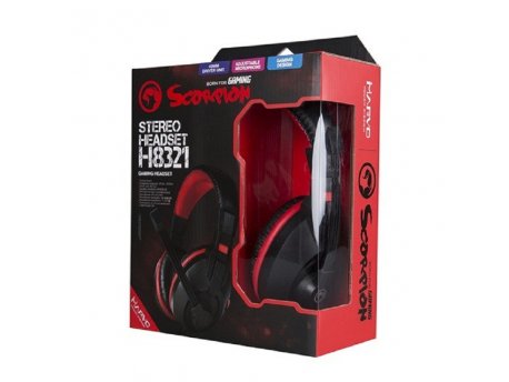 MARVO Slušalice H8321 gejmerske sa mikrofonom crno/crvene cena