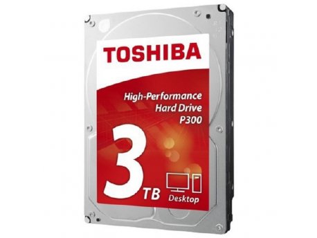 TOSHIBA 3TB 3.5   SATA III 64MB 7.200rpm HDWD130UZSVA P300 series bulk cena