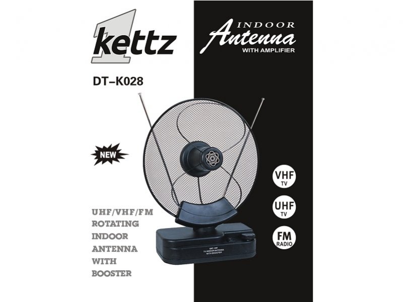 Kettz Kettz  DT-K028  Sobna TV/FM antena + pojačivač cena