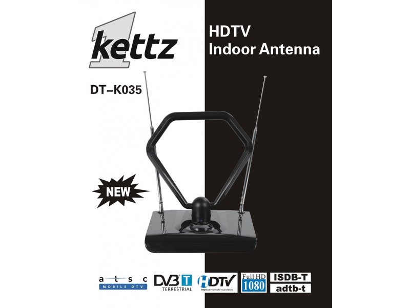 KETTZ Sobna TV/FM antena DT-K035 + pojačivač 00K035 cena