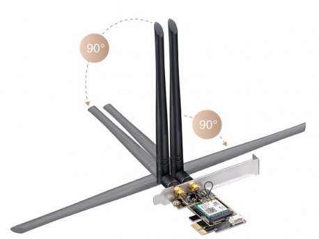 CUDY WE3000 wireless dual band PCI Express mrežna karta cena