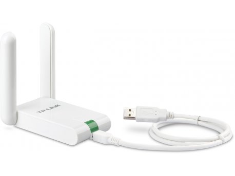 TP LINK Wi-Fi USB Adapter 300Mbps High Gain, USB kabl, WPS dugme, 2xeksterna antena - TL-WN822N cena