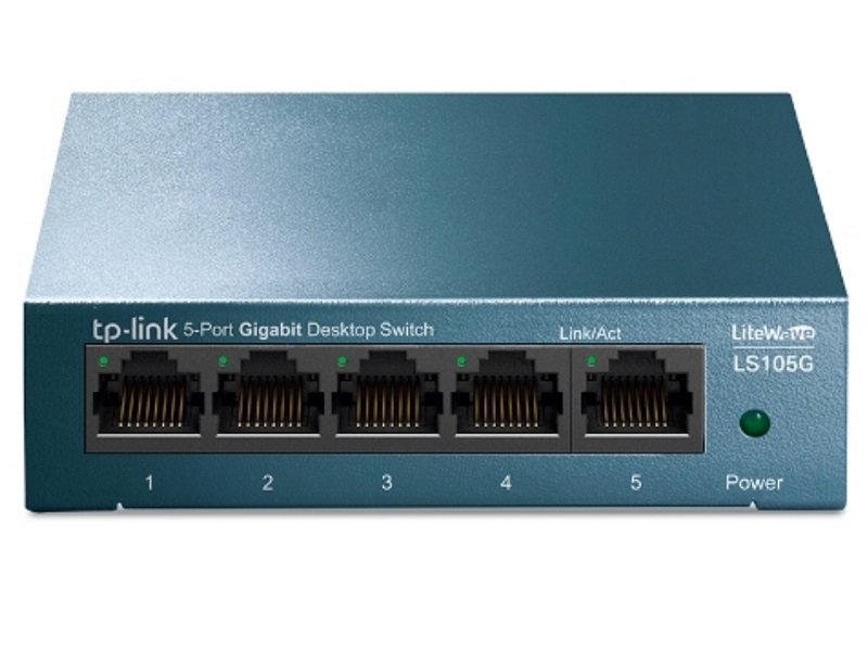 TP LINK Switch LS105G LiteWave Gigabit 5xRJ-45/10/100/1000Mbps/metalno kućište cena