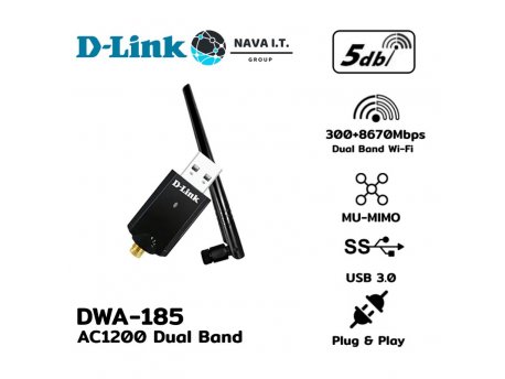 D LINK USB bežični adapter DWA-185 cena