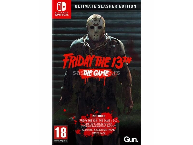 Gun Media Switch Friday the 13th: The Game - Ultimate Slasher Edition cena