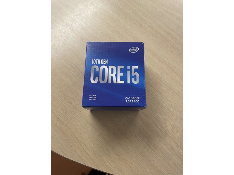 INTEL Core i5-10400F, 14nm, LGA1200, 6-Cores, 2.90GHz, 12MB,
