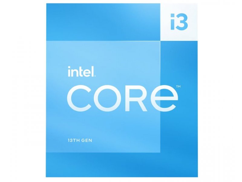 INTEL Core i3-13100F 4-Core 3.40GHz Box cena