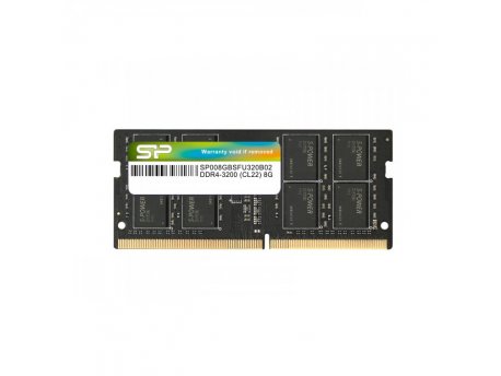 SILICON POWER RAM SODIMM DDR4 8GB 3200Hz SP008GBSFU320X02 cena