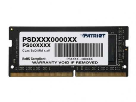 PATRIOT 8GB SODIMM DDR4, 2666MHz, Signature, PSD48G266681S cena