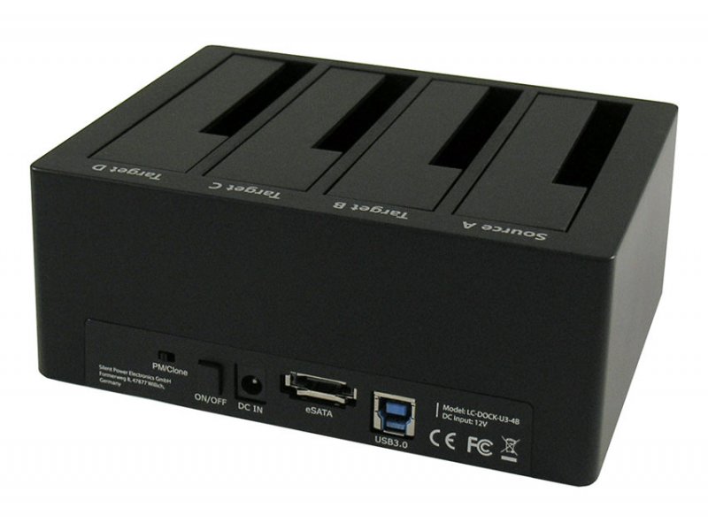 LC POWER HDD DOCKING LC-DOCK-U3-4B 4X HDD/SSD