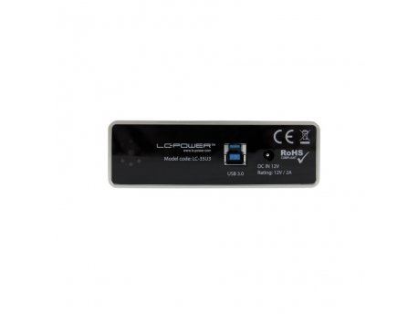 LC POWER HDD Rack 3.5,  SATA, USB 3.0, LC-35U3, Black cena
