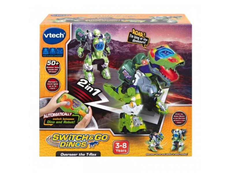 VTECH R/C transformers robot/dino