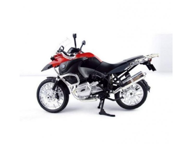 RASTAR Igračka motocikl BMW 1:9 - crv, siv