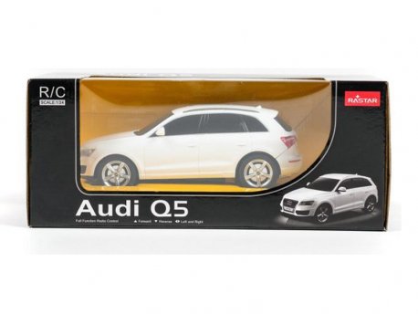 RASTAR Igračka RC auto Audi Q5 1:24 (crni, beli)