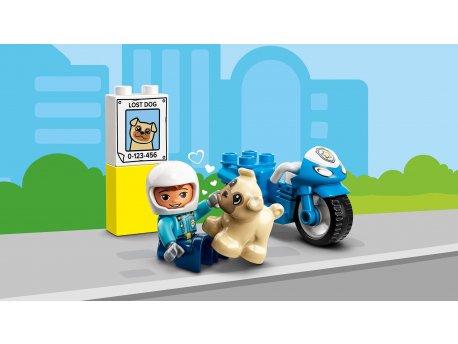 LEGO DUPLO 10967 Policijski motocikl