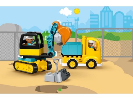 Duplo Town Lego Duplo Bager LEGO DUPLO KAMION I BAGER Cena, Akcija –