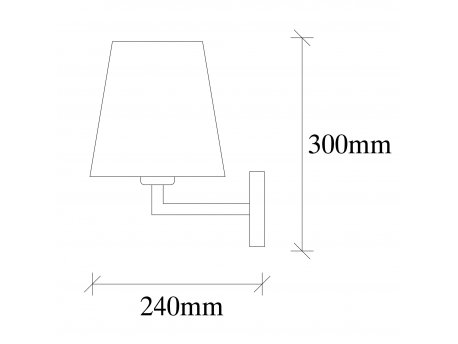 OPVIQ Zidna lampa Profil 4652