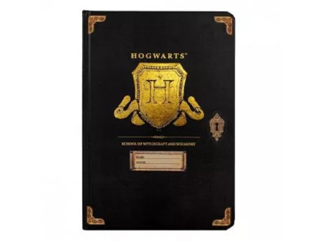 Harry Potter A5 Notebook – Faltbar Wie Ein Hogwarts-Brief, Mit 240 Seiten