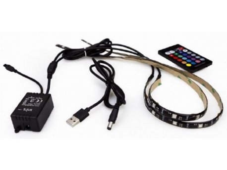GEMBIRD LED-2SU-RGB50-01 USB RGB LED traka, 2 x 50 cm