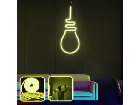 OPVIQ Zidna LED dekoracija Bulb Light Medium Yellow