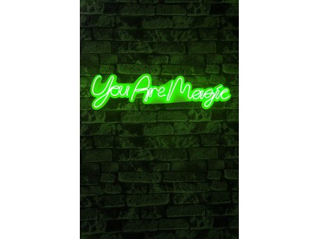 WALLXPERT Dekorativna rasveta You are Magic Green