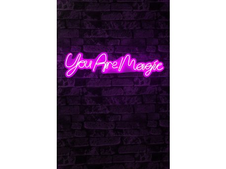 WALLXPERT Dekorativna rasveta You are Magic Pink