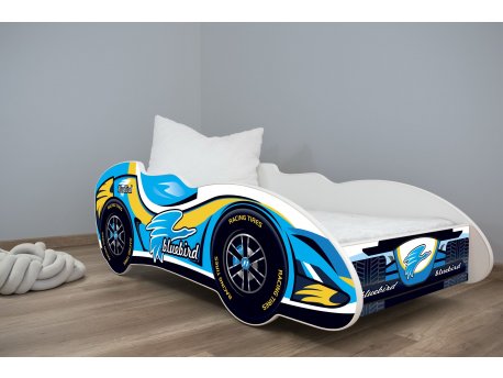 TOP BEDS Dečiji krevet 140x70 Formula 1 Blue Bird
