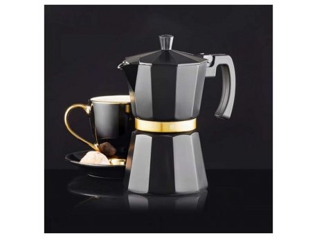 DAJAR DJ32726 džezva za espresso kafu 6 šoljica 300ml crna (DJ32726)